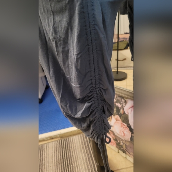 Elegant Slate Long Sleeve Dress - Picture 4 of 4